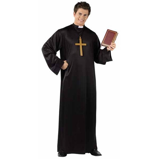 Adult Men's Priest Costume, One Size