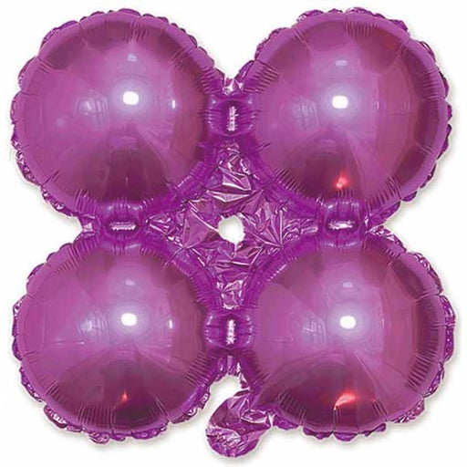 25-Inch Pink Quad Arch Foil Balloon
