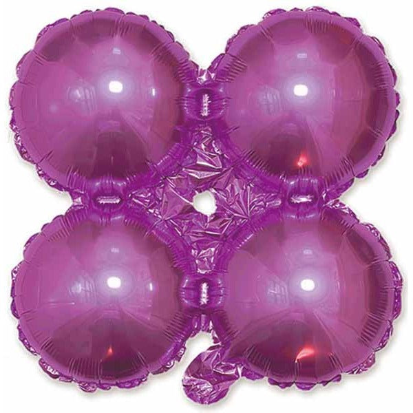 25-Inch Pink Quad Arch Foil Balloon