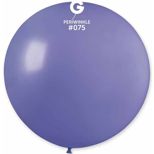 Gemar 31" Periwinkle #075 Latex Balloon, 1 Count
