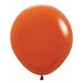 Sempertex Sunset Orange 18-Inch Latex Balloons, 25 Count
