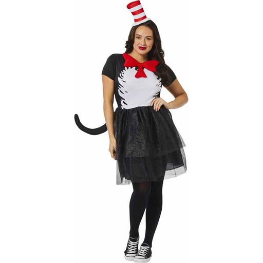 ROBE ADULTE CHAT CHAPEAU DR. SEUSS TAILLE MOYENNE
