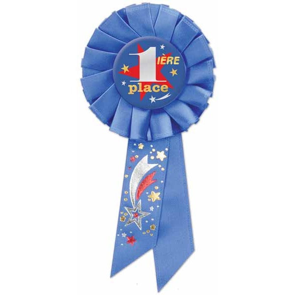 French First Place Award Rosette