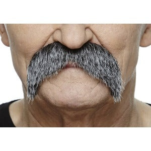 Salt and Pepper Costume Moustache, 12 x 7 cm