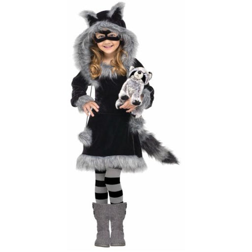 Sweet Raccoon Child Costume, Size 4-6