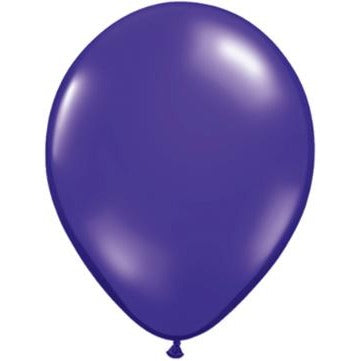 Qualatex 16-Inch Quartz Purple Latex Balloons, 50 Count