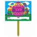 Easter Egg Yard Sign, 11 x 15 Inches