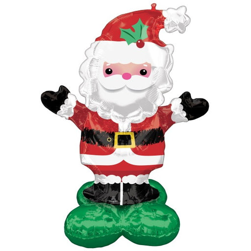 Christmas Santa AirLoonz Foil Balloon, 53 Inch