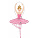 43-Inch Ballerina Girl Shaped Foil Balloon