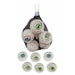 Hanging Bag of Eyeballs Halloween Decoration, 6 Pieces