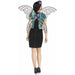 Black & Purple Sparkle Fantasy Fairy Wings