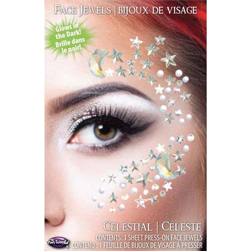 Celestial Glow in the Dark Face Jewels