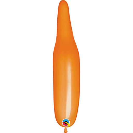 321Q Orange No-Tip Balloons (100/Bag)