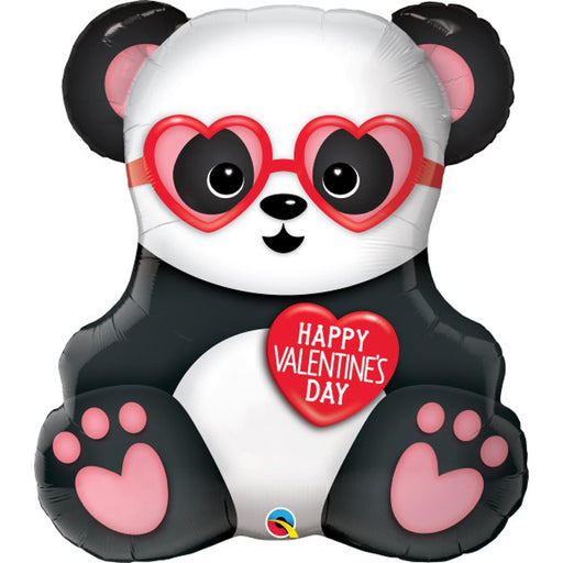 "32" Valentine'S Panda Bear In Gift Package"