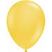 TUFTEX 5 Inch Goldenrod Latex Balloons, 50 Count