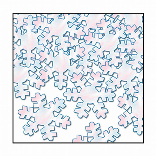 Opalescent Snowflakes Fanci-Fetti Confetti - Light Blue (3OZ/Pk)