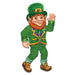 "33" Jointed Leprechaun Decoration For St. Patrick'S Day"