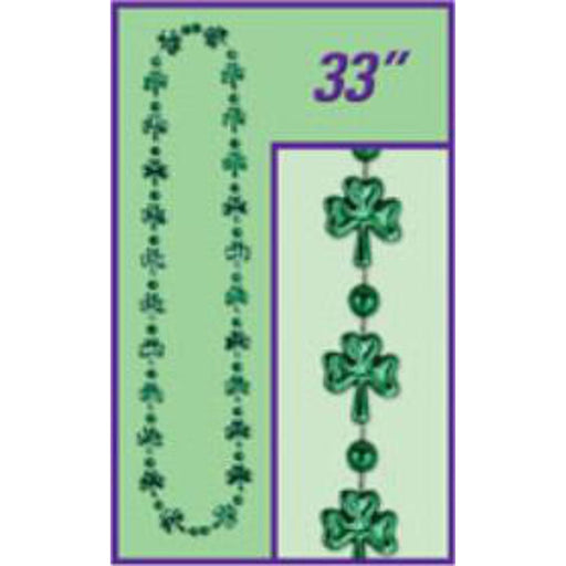 33" Shamrock Beads.
