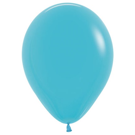 Sempertex Caribbean Blue 11" Latex Balloons, 50 Pack