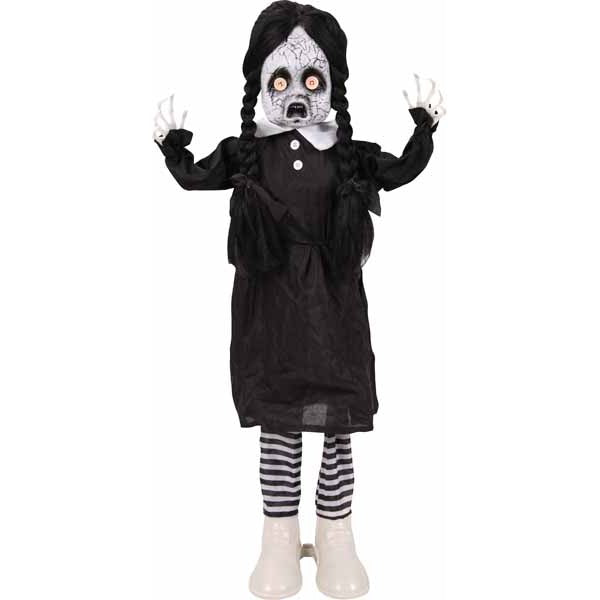 3' STANDING ANIMATED LEATHER SHOES GIRL