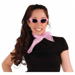 Pink Chiffon Scarf