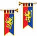 17-Inch Herald Trumpet Cutouts