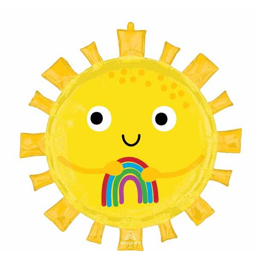 Happy Sun 28" Sun-Shaped Foil Balloon