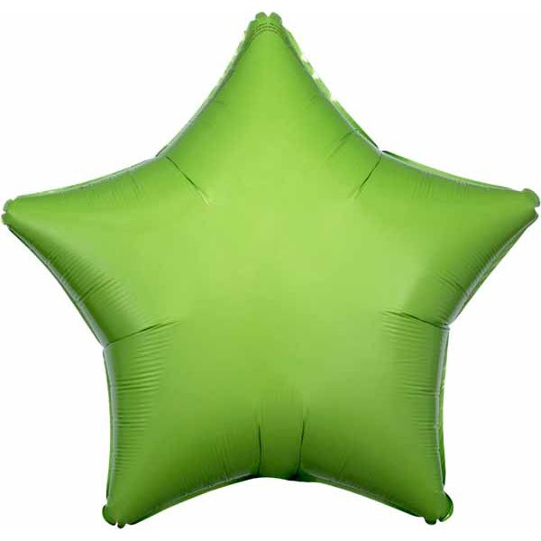 Kiwi Green 19-Inch Star Foil Balloon