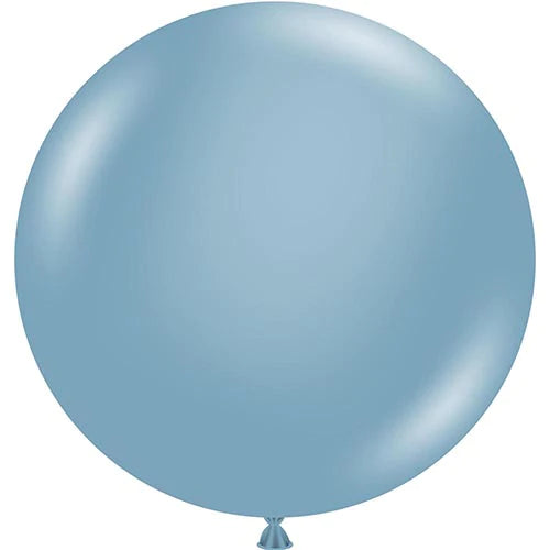 Blue Slate 36″ Latex Balloons (2/Pk)