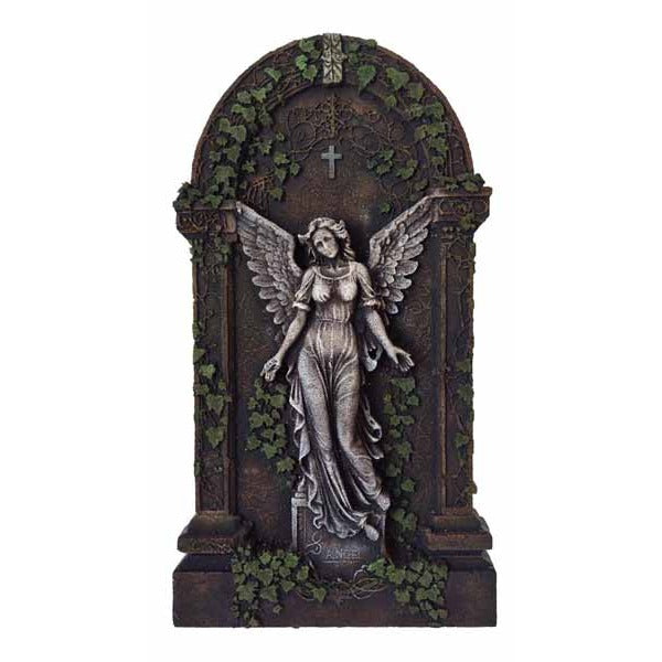 36-Inch Angel Tombstone Halloween Decoration