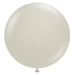 TUFTEX 24-Inch Stone Latex Balloons, 25 Count