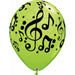 MUSICAL STARS 11" TROPICAL 50/BG