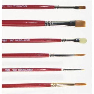 Graftobian Economy #4 Round Face Painting Brush
