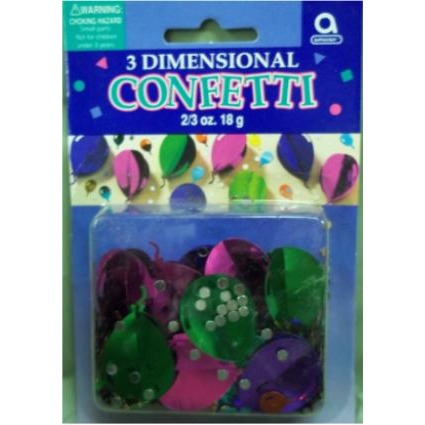 Balloons 3D Confetti Mix