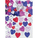 Multicolour Embossed Love Hearts Confetti