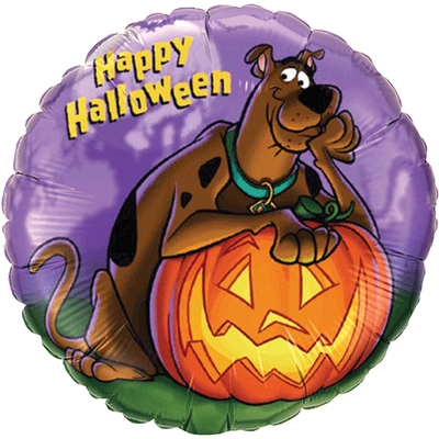 Scooby-Doo Flat Pumpkin - Spooky Halloween Decor