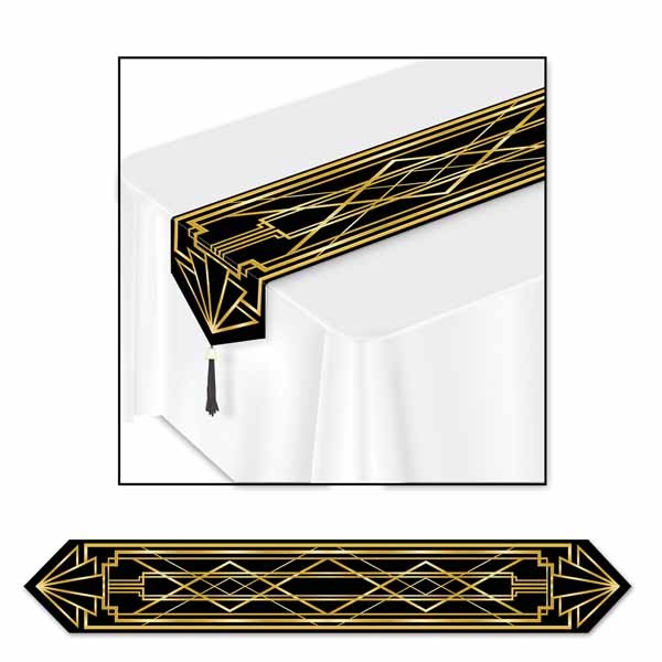 Great '20s Printed Table Runner