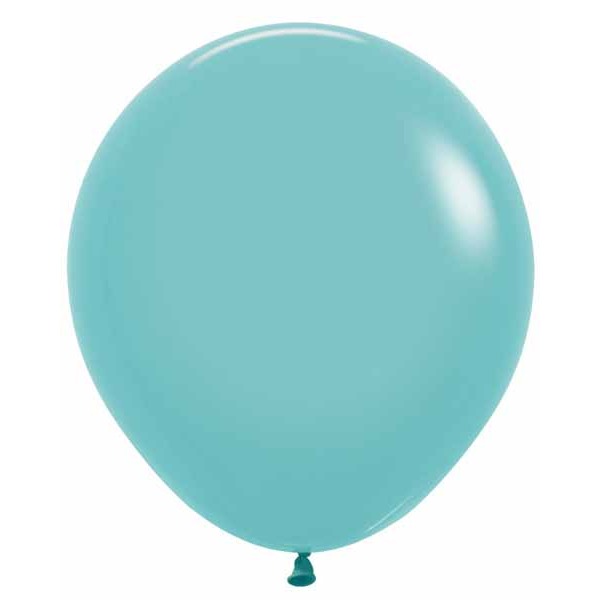 Sempertex Aquamarine 18-Inch Latex Balloons, 25 Count