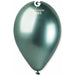 Gemar 13-Inch Shiny Green #093 Latex Balloons, 25 Count