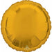 18 Inch Metallic Gold Round Foil Balloon