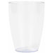 Clear Reusable Tumblers, 2 Pack