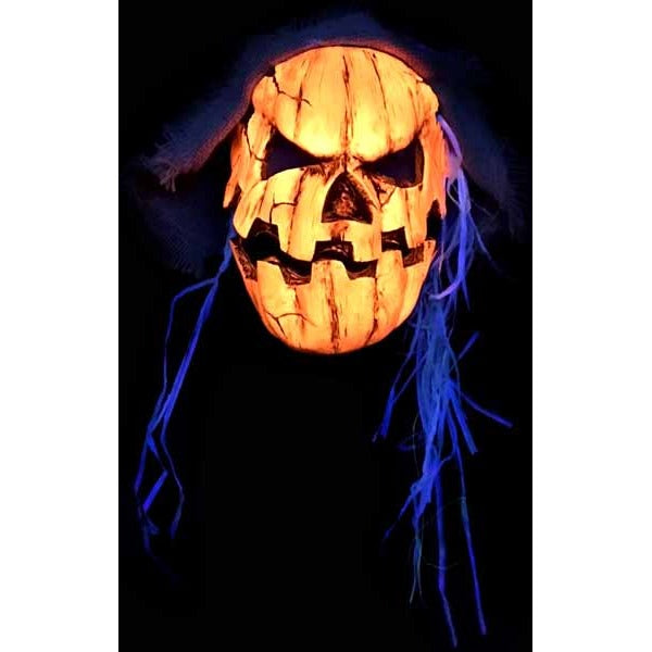 Zagone Studios UV Orange Glow Pumpkin Mask