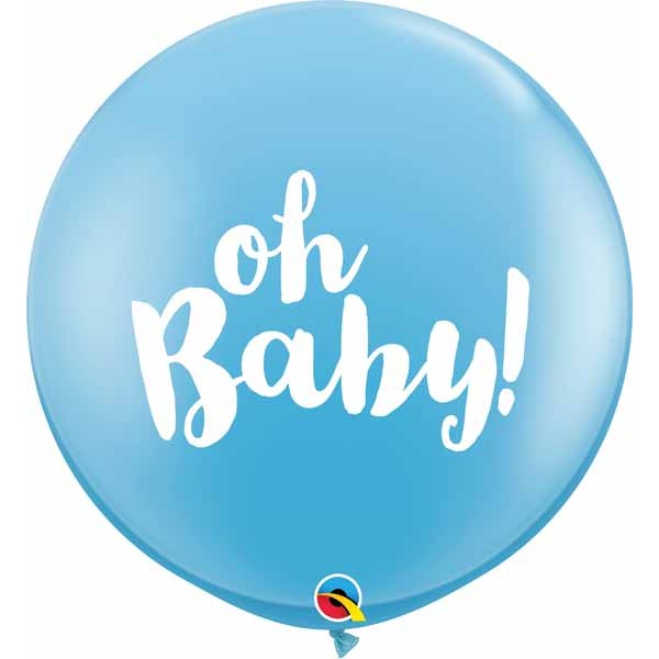 OH BABY! 3' PALE BLUE 2/BG