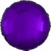 18-Inch Metallic Purple Round Foil Balloon