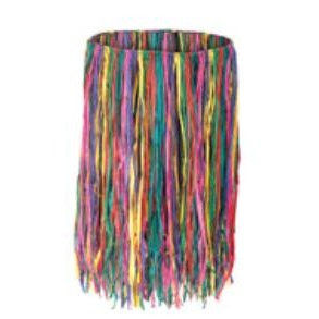 38" WAIST MULTI HULA SKIRT 1PK