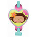 Monkey Love Party Blowouts, 8 Pack