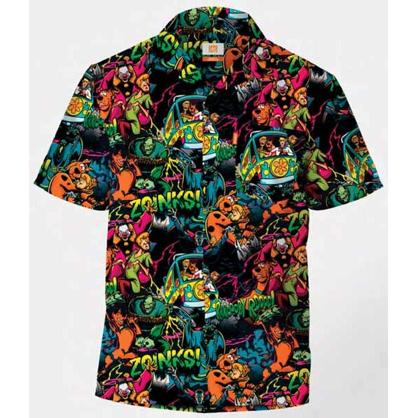 Suitmeister Scooby-Doo Short Sleeve Shirt, X-Large