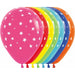Sempertex Stars Fashion Assorted 11-Inch Latex Balloons, 50 Count