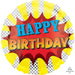 Super Hero Happy Birthday 17" Foil Balloon 