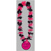 Party Lei with Naughty Girl Medallions